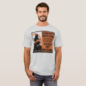 コミュニティ腕時計区域 Tシャツ (正面フル)