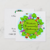 コミュニティ - ご近所のイベント - SRF 招待状 (正面/裏面)