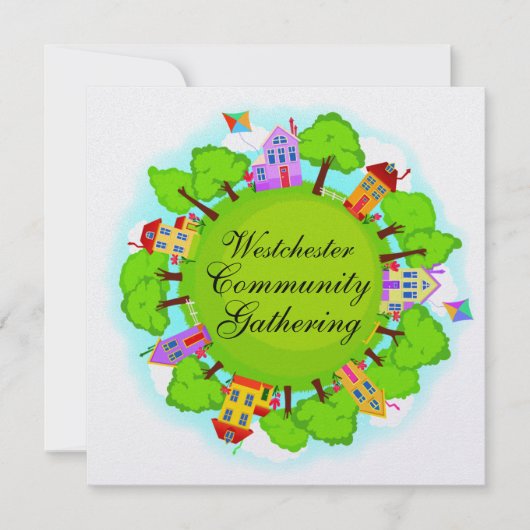 コミュニティ - ご近所のイベント - SRF 招待状 (正面)