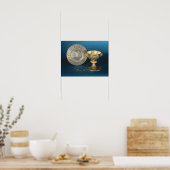 コミューニオンカップ，プレートと瘻孔 ポスター (キッチン)