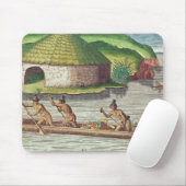 コミューンの倉庫のための穀物の収集 マウスパッド (マウス)