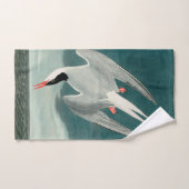 コミョウクイナ・アウドゥボン鳥の野生画 バスタオルセット (ハンドタオル)