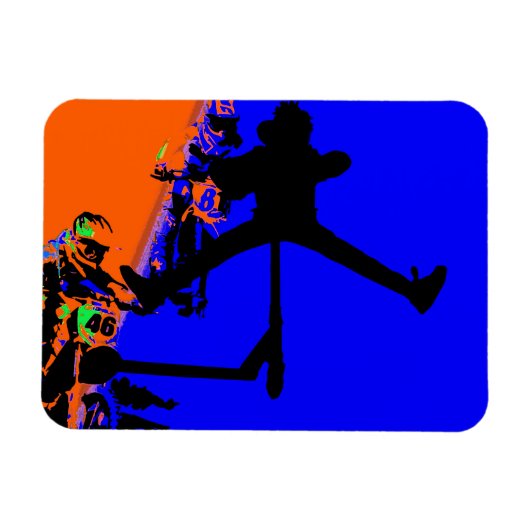 コミンスルー – Motox and Scooter マグネット (横)