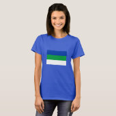 コミ共和国の旗 Tシャツ (正面フル)