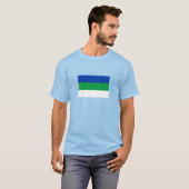 コミ共和国の旗 Tシャツ (正面フル)