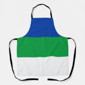 コミ共和国旗 エプロン (正面)