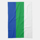 コミ共和国旗 キッチンタオル (縦)