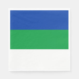 コミ共和国旗 スタンダードランチョンナプキン