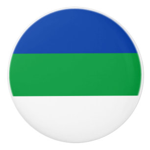 コミ共和国旗 セラミックノブ