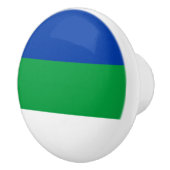 コミ共和国旗 セラミックノブ (右)