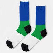 コミ共和国旗 ソックス (左)