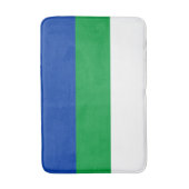 コミ共和国旗 バスマット (正面縦)