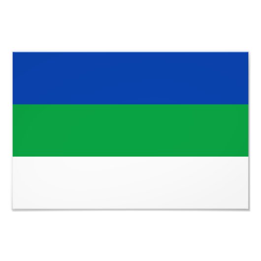 コミ共和国旗 フォトプリント            (正面)