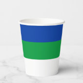 コミ共和国旗 紙コップ (裏面)