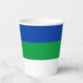 コミ共和国旗 紙コップ (正面)