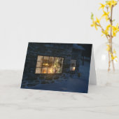 コムのクリスマスカード カード (黄色い花)