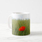 コムギ畑のケシ コーヒーマグカップ (正面左)