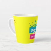 コムスのクイーンラテマグ カフェラテマグ (左アングル)