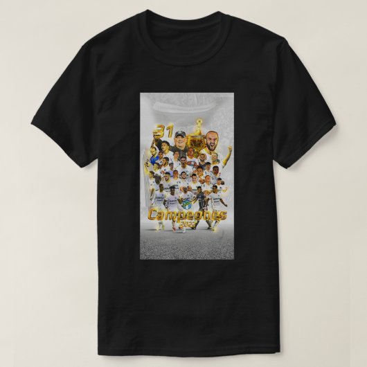 コムニカシオンFCカンペオンズラ31 Tシャツ (デザイン正面)