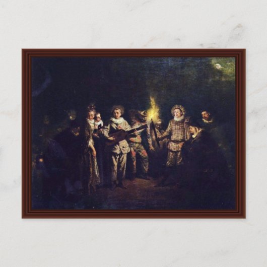 コメイタリアンディ（ラムールオーテアトル異星人） ポストカード (正面)