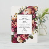 コメオベージュの菊 招待状 (スタンド正面)