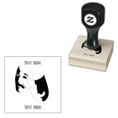 コメクラシックディと悲劇のマスク ラバースタンプ (押印)