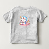 コメコメネコとドラえもん トドラーTシャツ (裏面)