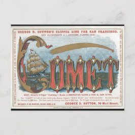 コメットクリッパーセーリング ポストカード