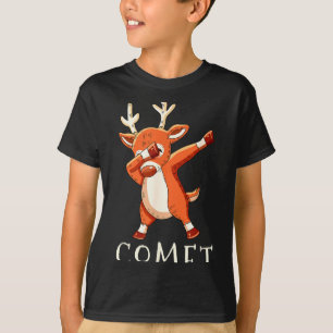 コメットサンタのトナカイ一家おそろいコーデ クリスマス Tシャツ