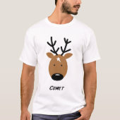 コメットトナカイ Tシャツ (正面)