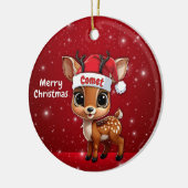 コメットベイビーシカ🦌 🎄 セラミックオーナメント (左)