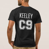 コメットボレリーとプレートテクトニックヘックダーク Tシャツ (裏面)