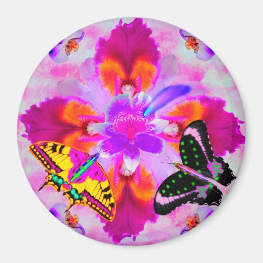 コメット・チャサーズby pwrflwr マグネット (正面)