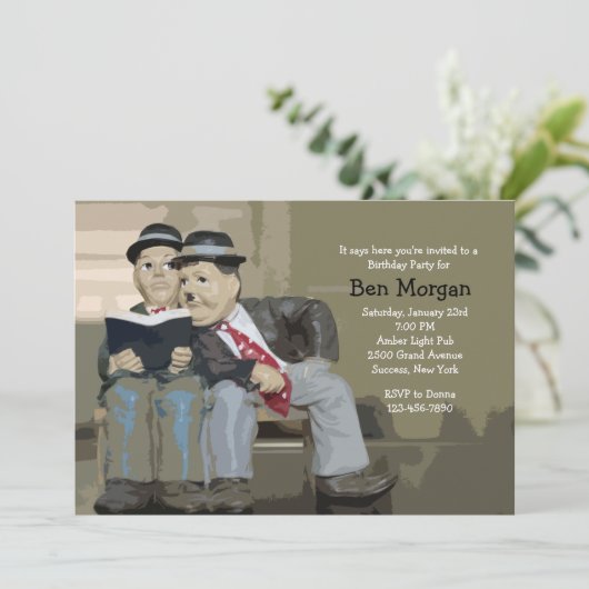 コメディお気に入りのアン招待状 招待状 (スタンド正面)