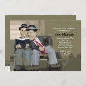 コメディお気に入りのアン招待状 招待状 (正面/裏面)