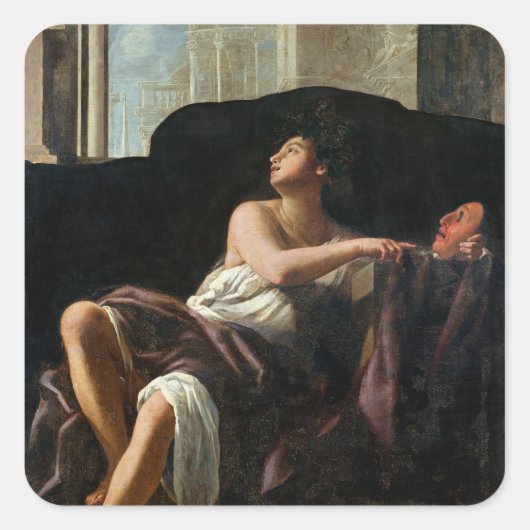 コメディのミューズ・タリア スクエアシール (正面)