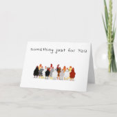 コメディアチキンのグループは、年齢カードのおもしろいを作る カード (正面)