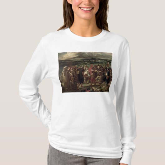コメディアンかアラビアおどけもの1848年 Tシャツ (正面)