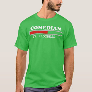 コメディアンのギフト コメディ コミック 進行中 読み込み中 サルカズム Tシャツ