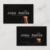 コメディアンの名刺を立ち上げる 名刺 (正面/裏面)