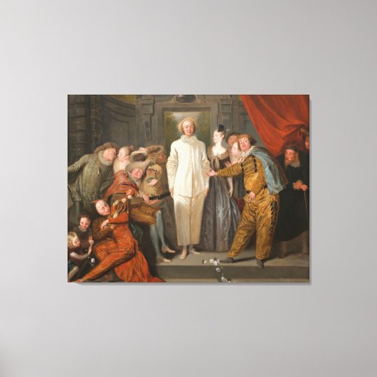 コメディアンイタリアンズ キャンバスプリント (正面)