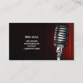 コメディアンエンターテイメントパフォーマー喜劇場 名刺 (裏面)