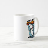 コメディアンシャークアットジョーズドロップコメディクラブ コーヒーマグカップ (正面右)