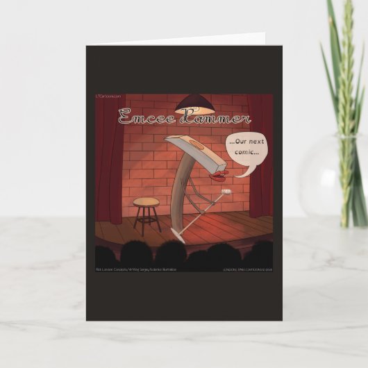 コメディアン用LTCartoonsツーおもしろいル カード (正面)