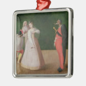 コメディア・デラルテの会社 メタルオーナメント (左)