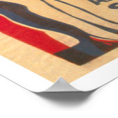 コメディガローローマNY 1937 WPA ポスター (角)