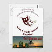 コメディクラブ ポストカード (正面/裏面)