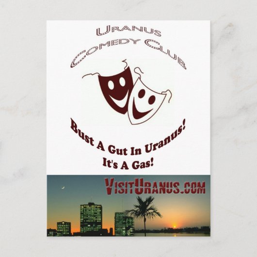 コメディクラブ ポストカード (正面)