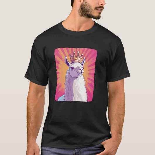 コメディックラウンクラウンの威厳ある王冠のアピール Tシャツ (正面)