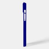 コメディーとトラジェディーのシアターモノグラム コバルトブルー Case-Mate iPhoneケース (裏面 / 左)